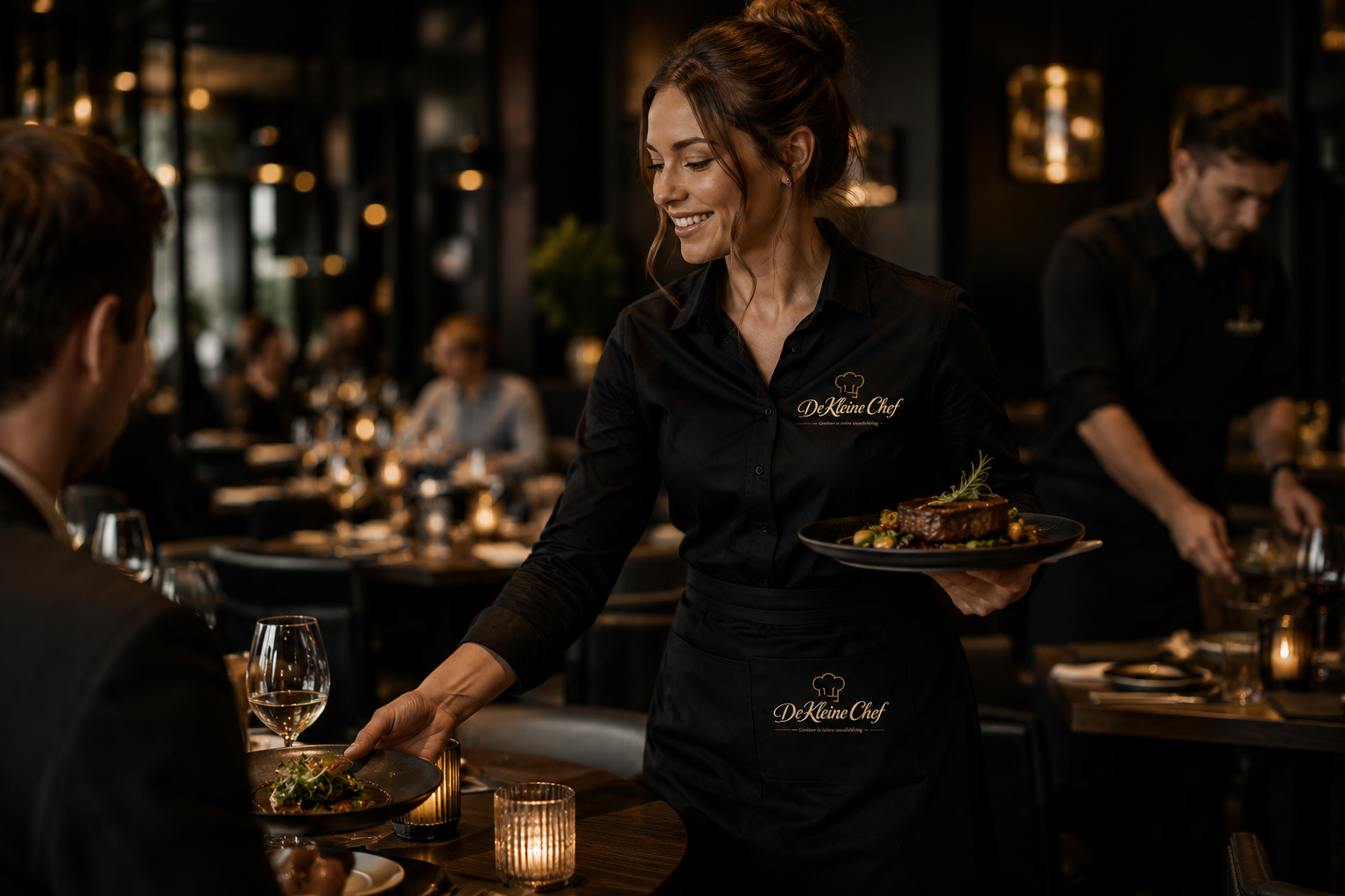 Menu kaart - De Kleine Chef